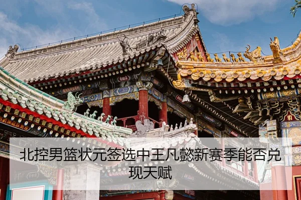 北控男篮状元签选中王凡懿新赛季能否兑现天赋