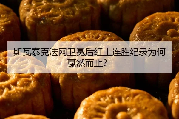 斯瓦泰克法网卫冕后红土连胜纪录为何戛然而止？